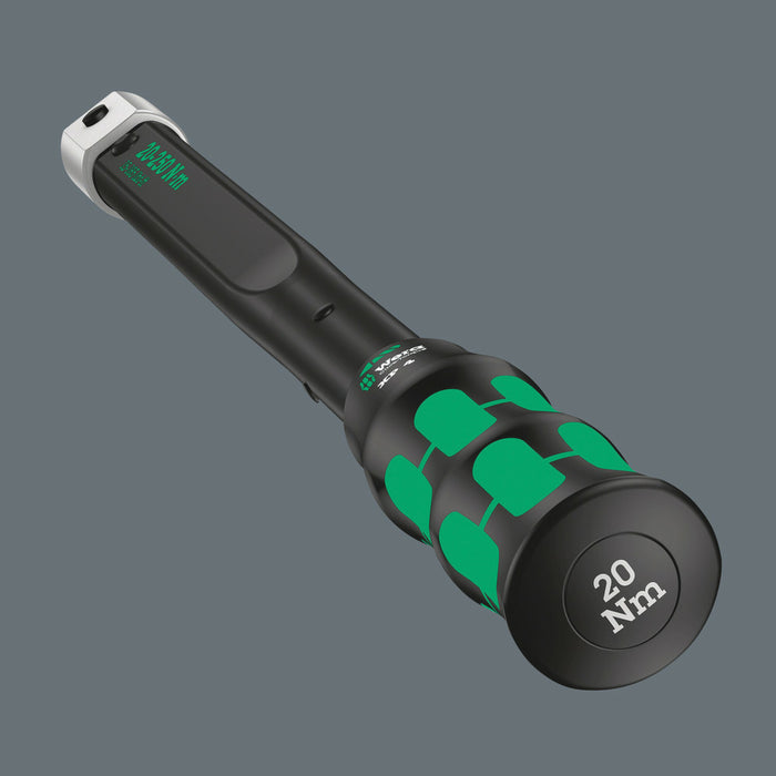 Wera Click-Torque XP 4 pre-set adjustable torque wrench for insert tools, 20-250 Nm, 20 Nm, 14x18 x 20.0 Nm x 20-250 Nm