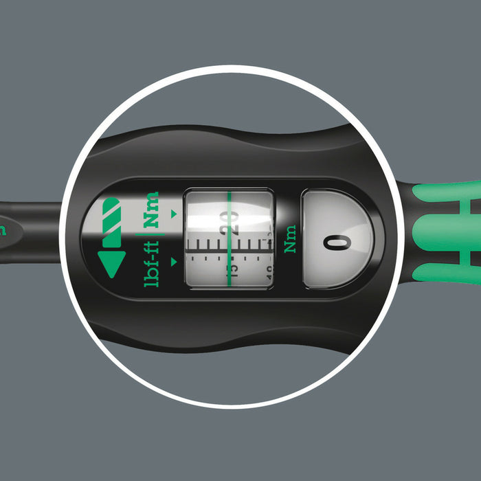 Wera Click-Torque A 5 torque wrench with reversible ratchet, 2.5-25 Nm, 1/4" x 2.5-25 Nm