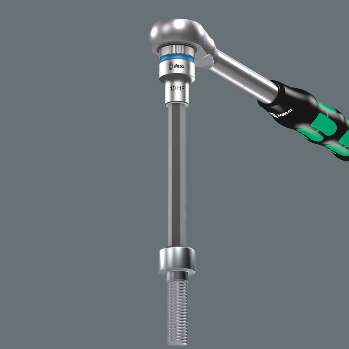 Wera 8740 C HF Zyklop bit socket with 1/2" drive with holding function, 14 x 60 mm