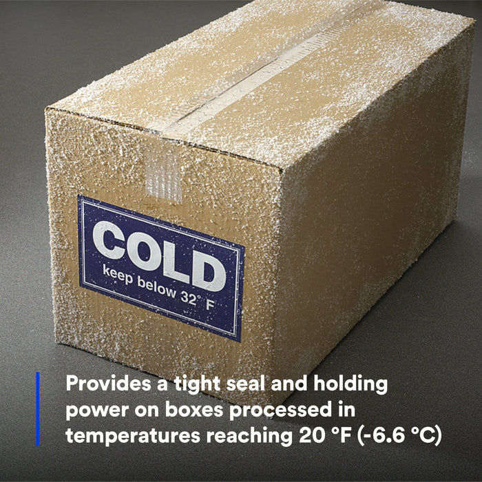 Scotch® Box Sealing Tape 311+, Clear, 48 mm x 50 m