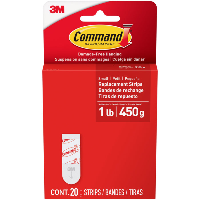Command Small Foam Replacement Strips 17022-20ESF, 20 Strips