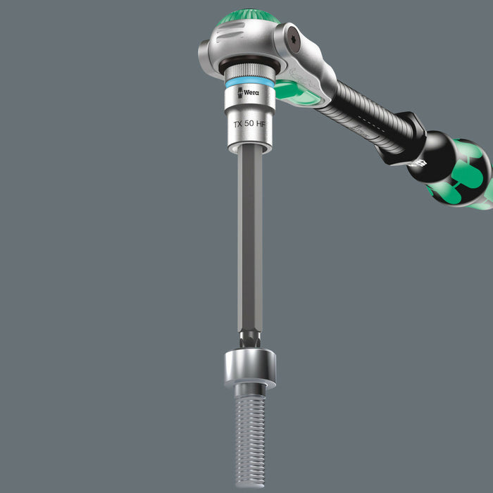 Wera 8767 C HF TORX® Zyklop bit socket with 1/2" drive with holding function, TX 55 x 140 mm
