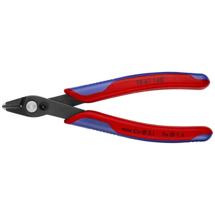 Knipex 78 61 140 Electronic Super Knips XL Precision Cutting Pliers, 140 mm