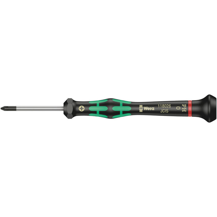 Wera 2050 PH Screwdriver for Phillips screws for electronic applications, PH 000 x 40 mm