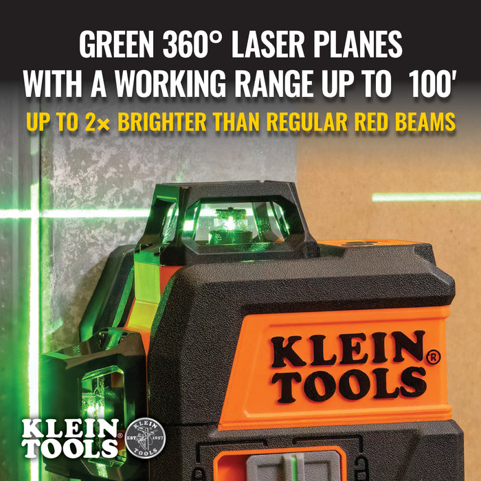 Klein Tools 93CPLG Compact Green Planer Laser Level