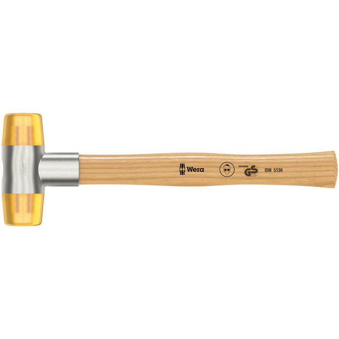 Wera 100 Soft-faced hammer with Cellidor head sections, # 1 x 23 mm