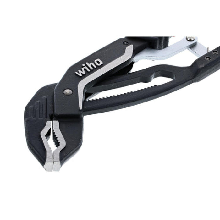Wiha 32637 10 inch Auto Lock Adjustable Pliers - Vinyl Grip