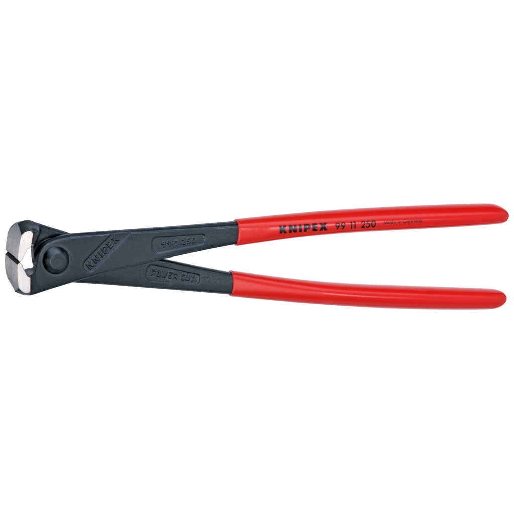 High-Leverage Concreters’ Nippers – 9″ Extra-Slim, Hardened Cutting Edges 61 HRC, 25% Less Effort For Tying Rebar