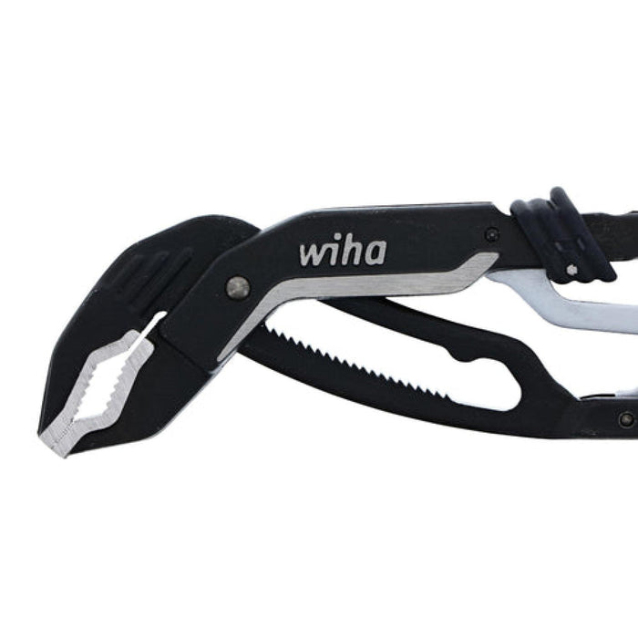 Wiha 32637 10 inch Auto Lock Adjustable Pliers - Vinyl Grip