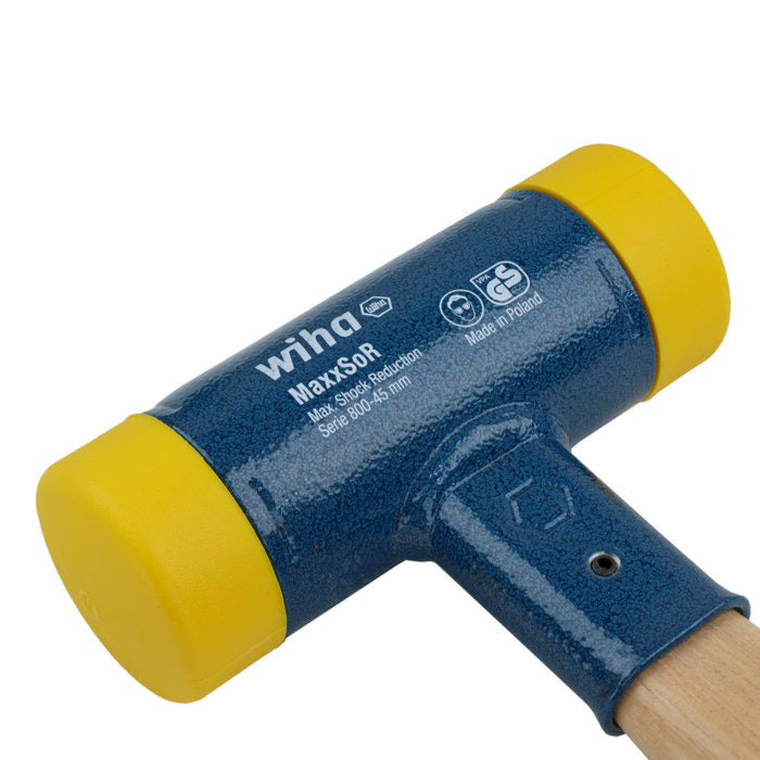 Wiha 80045 45mm 35.2 Oz Hickory Dead Blow Hammer