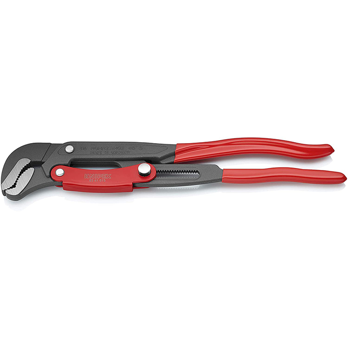 Knipex 83 61 015 Swedish Pattern Fast Adjustment S-Type Pipe Wrench, 420 mm