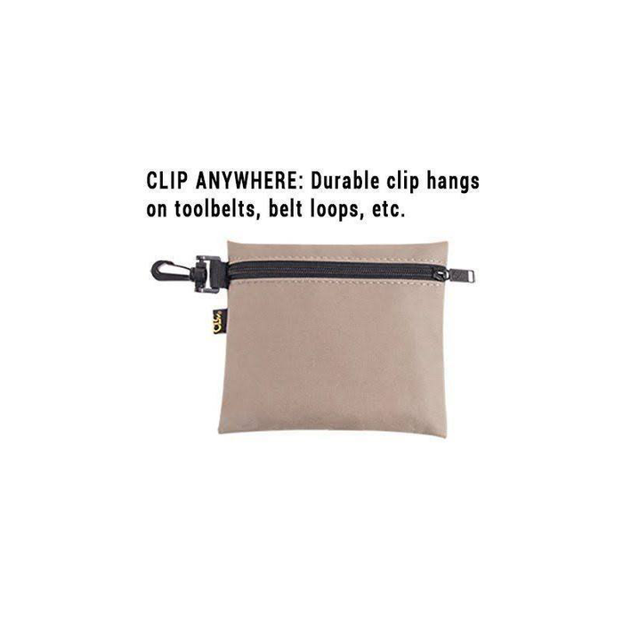 CLC 1100 3 Multi-Purpose, Clip-On, Zippered Bags