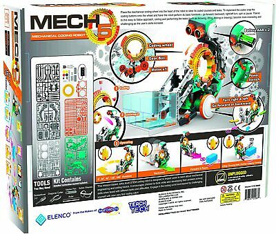 Elenco TTC-895 Teach Tech “Mech-5”, Programmable Mechanical Robot Coding Kit
