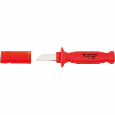 Stahlwille 77020700 12187 VDE Electrician's Knife - Straight Blade