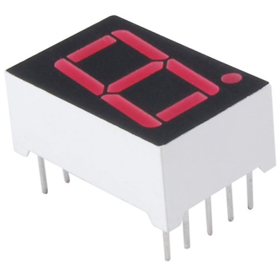 NTE Electronics NTE3078 LED-display Red 0.560 Inch Seven Segment Common Anode