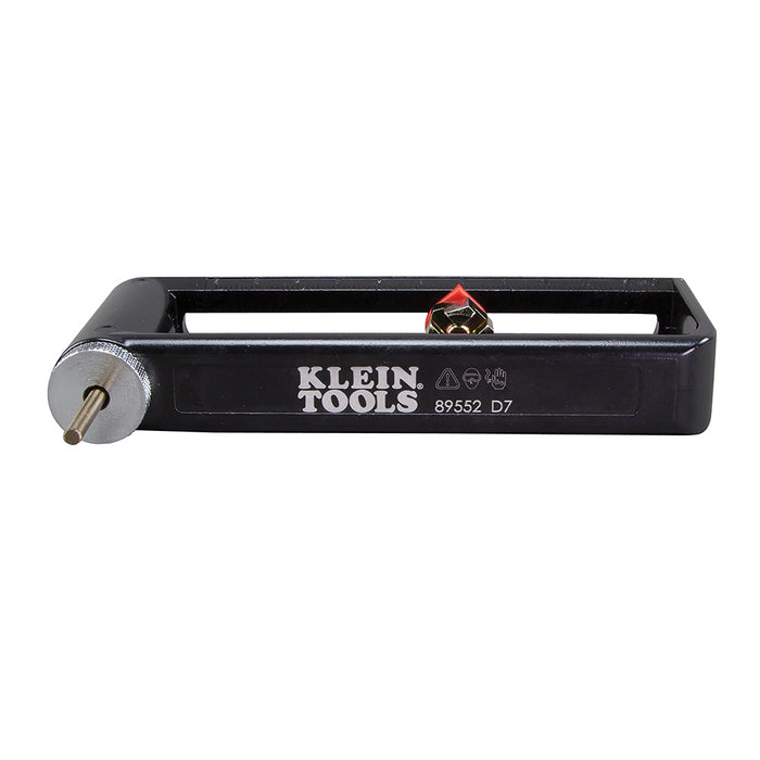 Klein Tools 89552 Hole Cutter, Adjustable Cutter from 2 to 12 Inch, Cuts 24 gauge Steel and 26 gauge Stainless
