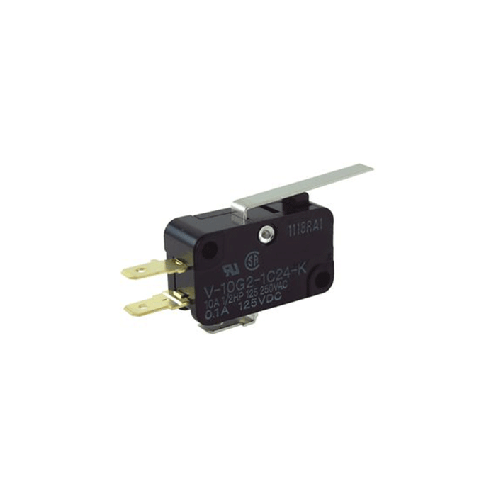NTE Electronics 54-402 Miniature Snap Action Switch with Simulated Roller Actuator