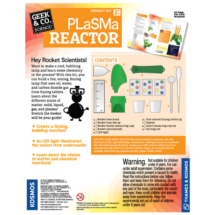 Thames and Kosmos 550012 Plasma Reactor