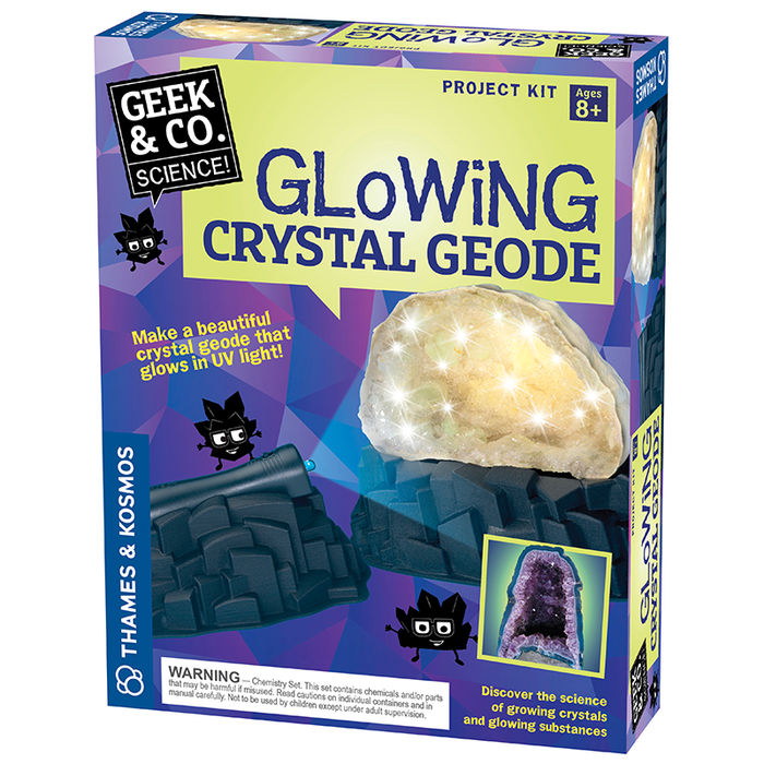 Thames and Kosmos 550022 Glowing Crystal Geode