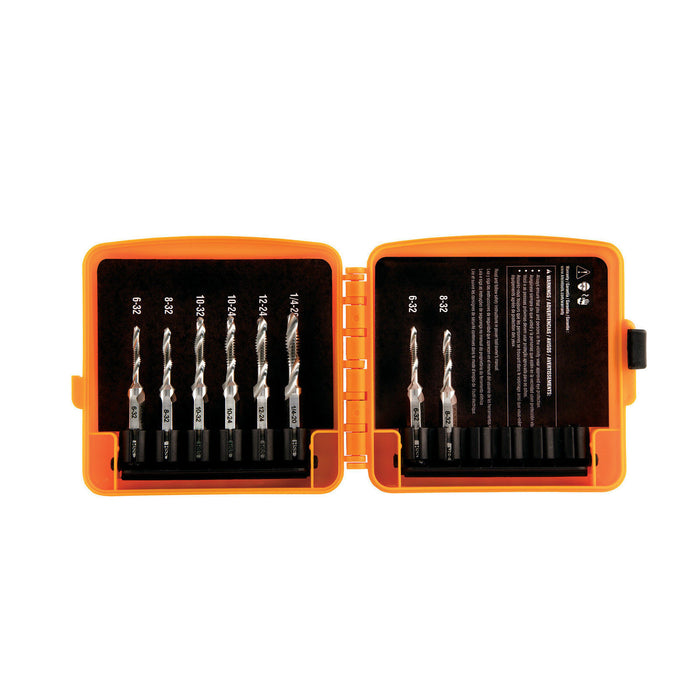 Klein Tools 32217 8 Piece Drill Tap Tool Kit