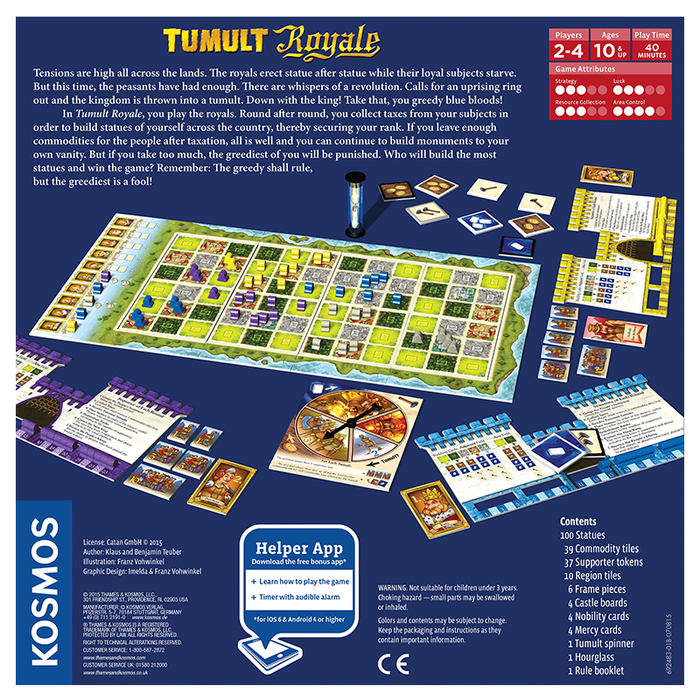Thames and Kosmos 692483 Tumult Royale Board Game