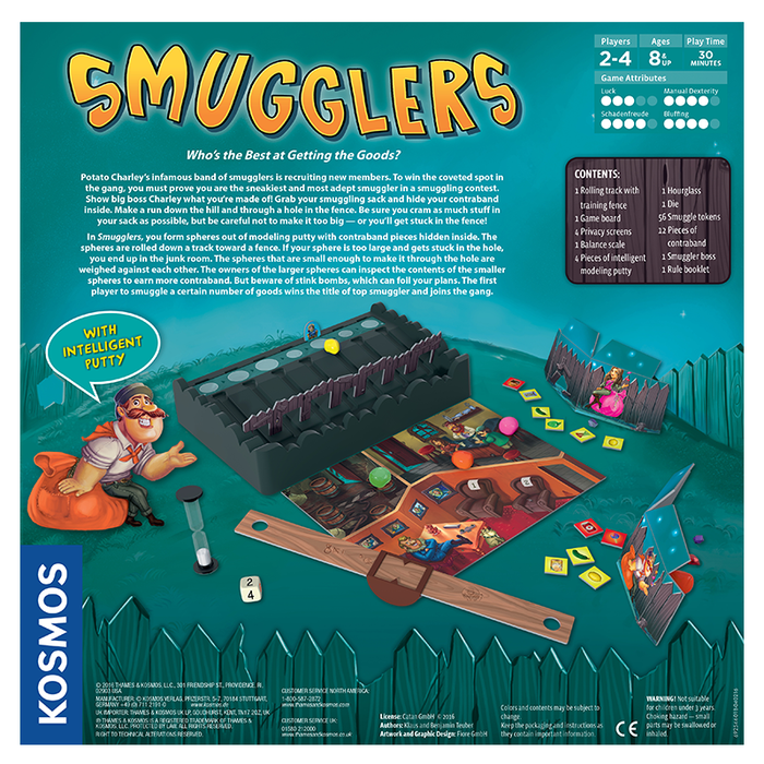 Thames and Kosmos 692544 Smugglers Family Board Game