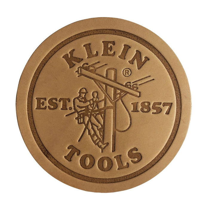 Klein Tools 98028 Klein Leather Coasters, Pk 6