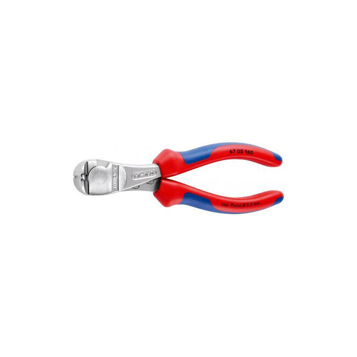 Knipex 67 05 160 6.3" High Leverage End Cutting Nippers