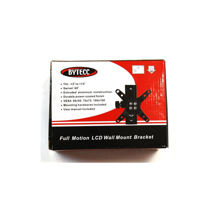 Bytecc BT-1330AT Full Motion 13" to 30" All Aluminum LCD/PLASMA Wall Mount