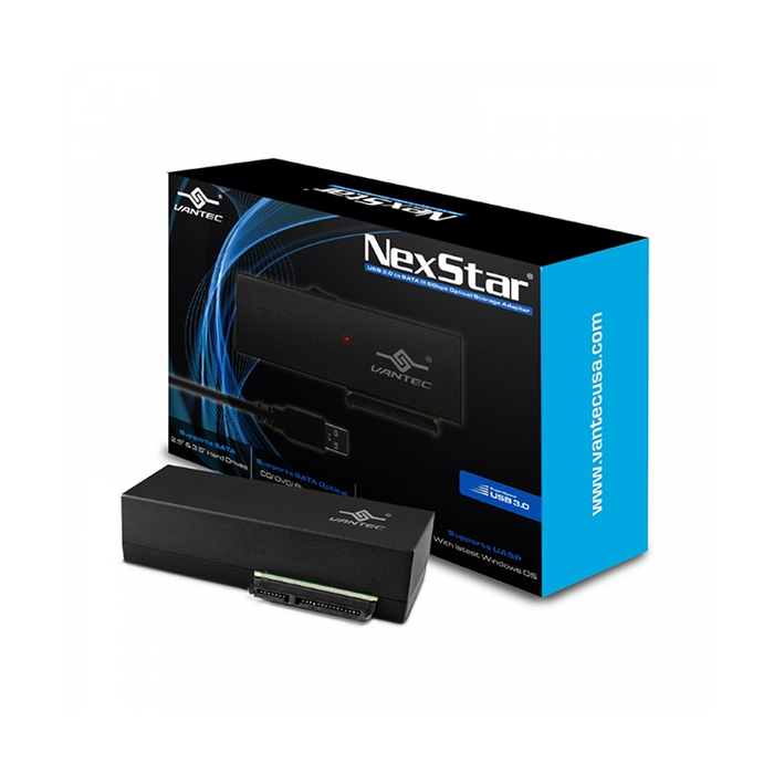 Vantec CB-ST00U3 USB 3.0 to SATA 6Gbps Optical/Storage Adapter Kit