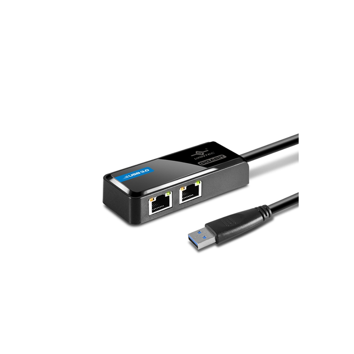 Vantec CB-U320GNA USB 3.0 To Dual Gigabit Ethernet Network Adapter
