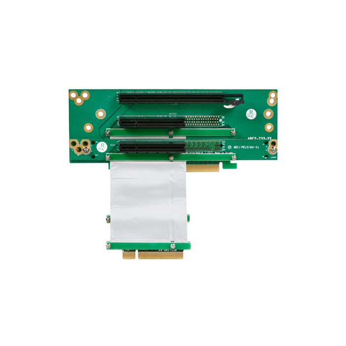 iStarUSA DD-643655-C7 1 PCIe x16 and 2 PCIe x8 Riser Card
