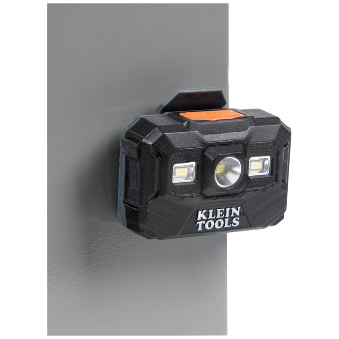 Klein Tools 56062 Rechargeable Headlamp and Worklight, 300 Lumens All-Day Runtime