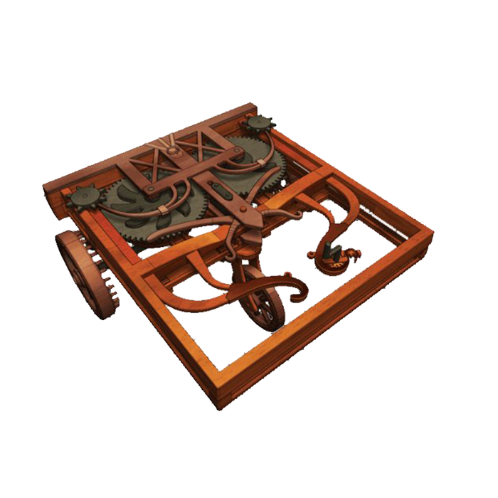 Elenco EDU-61008 Leonardo Da Vinci Self-Propelled Cart Kit