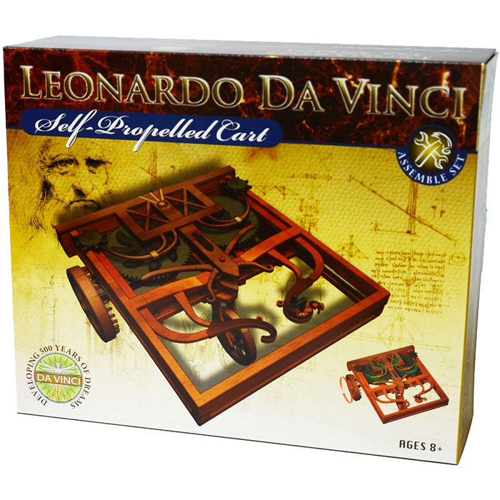 Elenco EDU-61008 Leonardo Da Vinci Self-Propelled Cart Kit