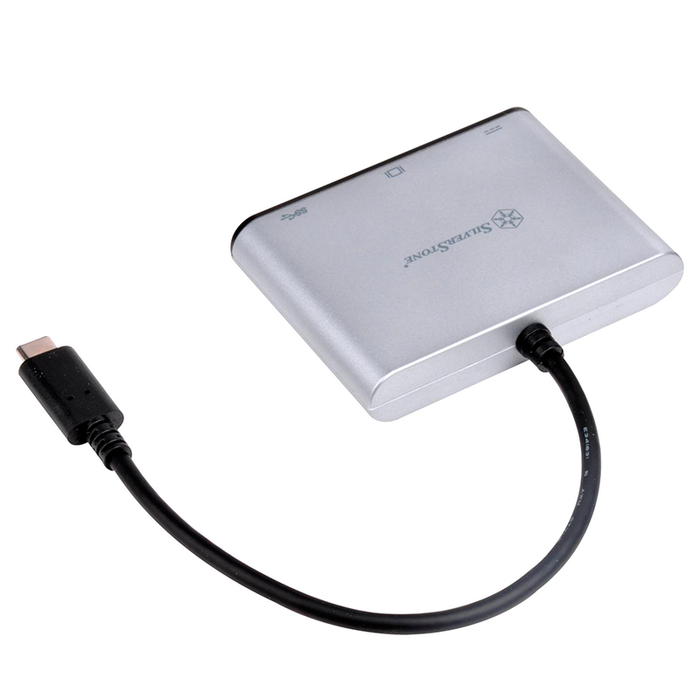 SilverStone EP06C USB 3.1 Type-C to USB Type-A , Type-C x 1 and VGA Connector Adapter