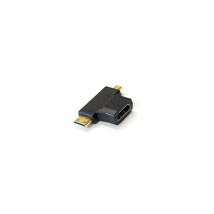 Bytec HMACD-FM HDMI® A Female to HDMI® C Male and HDMI® D Male Adapter