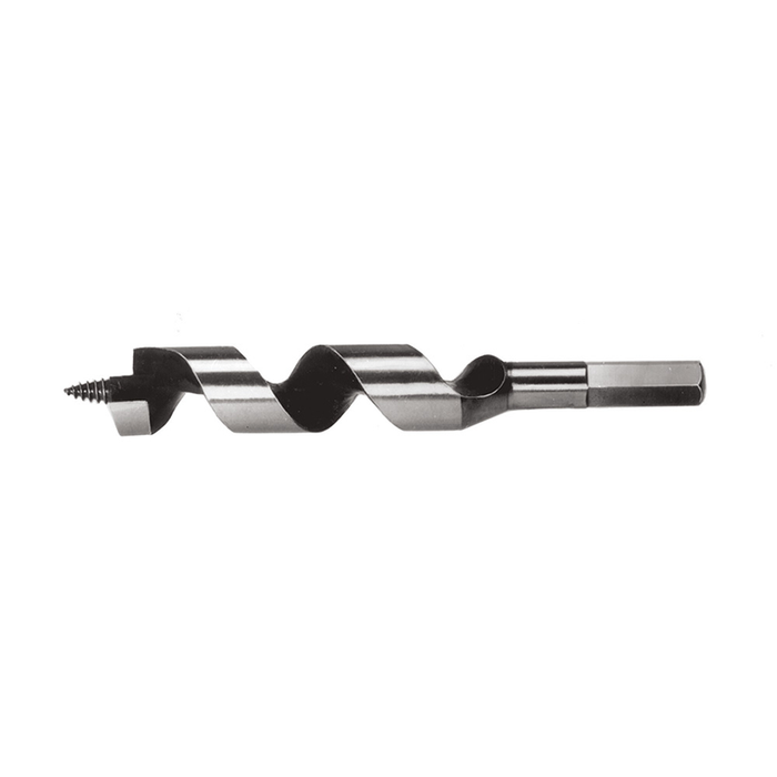 Klein Tools 53406 1-Inch Bit by 4-Inch Twist Length Ship-Auger Bit with Screw Point