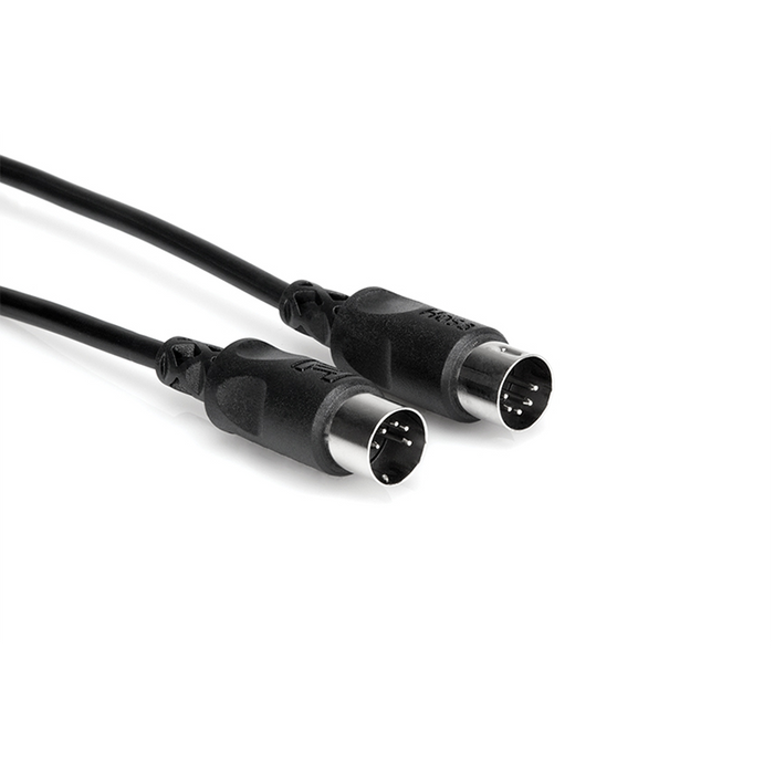 Hosa MID-301BK 1' MIDI Cable