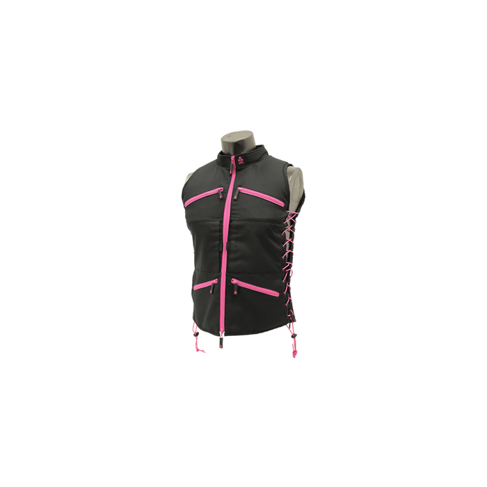 UTG PVC-VF21BP True Huntress Female Sporting Vest, Black/Pink