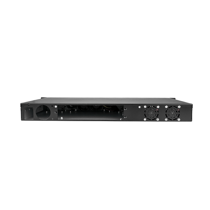 Athena Power RM-1U100D Black 1U Rackmount Server Case - Server Chassis
