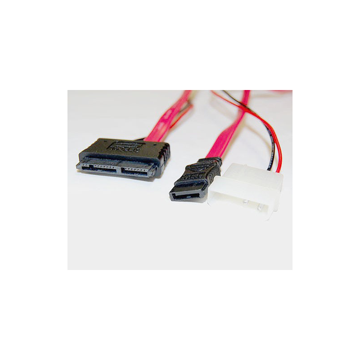 Bytecc SATA-MP118 Sata and Micro Sata Power 7+9pin Cable for Micro SATA Hard drive