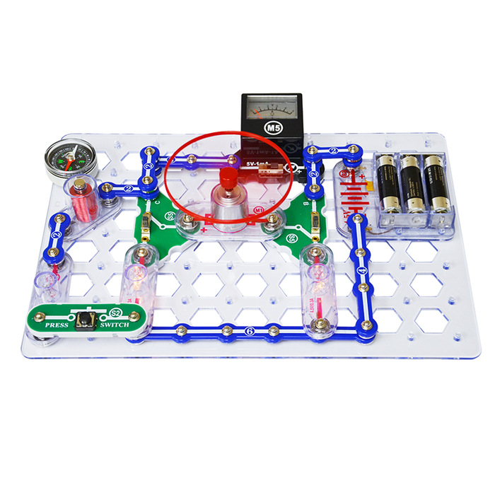 Snap Circuits SCBE-75 Snaptricity Electronics Discovery Kit