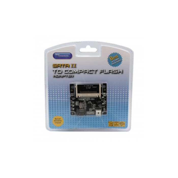 Syba SD-ADA40001 Compact Flash to SATA II Adapter Card with PCI Mounting Bracket