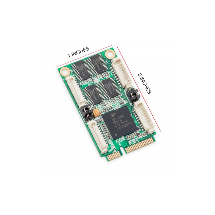 Syba SI-MPE15047 4 Port Serial Mini PCI-E Controller Card