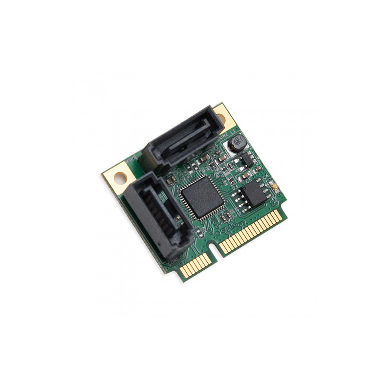 Scheda RAID Syba SI-MPE40095 Mini PCIe | 2 Porte SATA III Mezza Altezza