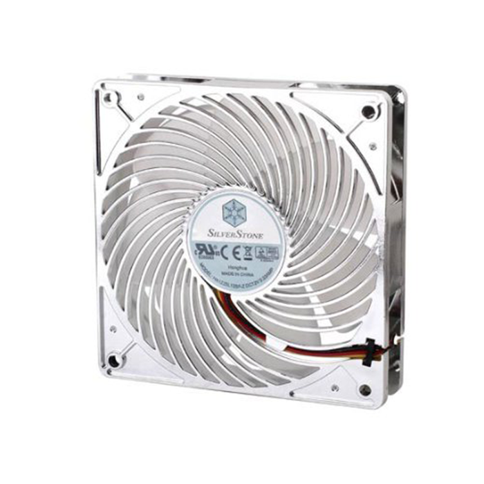 SilverStone AP121-WL Air Channeling Case Fan with White LED Light
