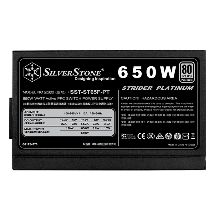 SilverStone ST65F-PT Power Supply