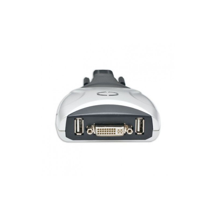 Syba SY-KVM20075 2 Port DVI KVM Switch with USB 2.0 and Audio Support