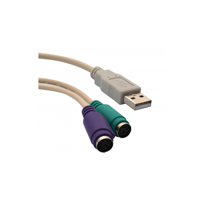 Syba SY-USB-PS2 USB 1.1 to PS2 Connector (Keyboard and Mouse)